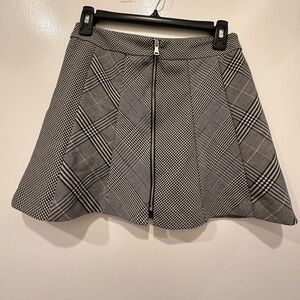 Zara Plaid Skirt